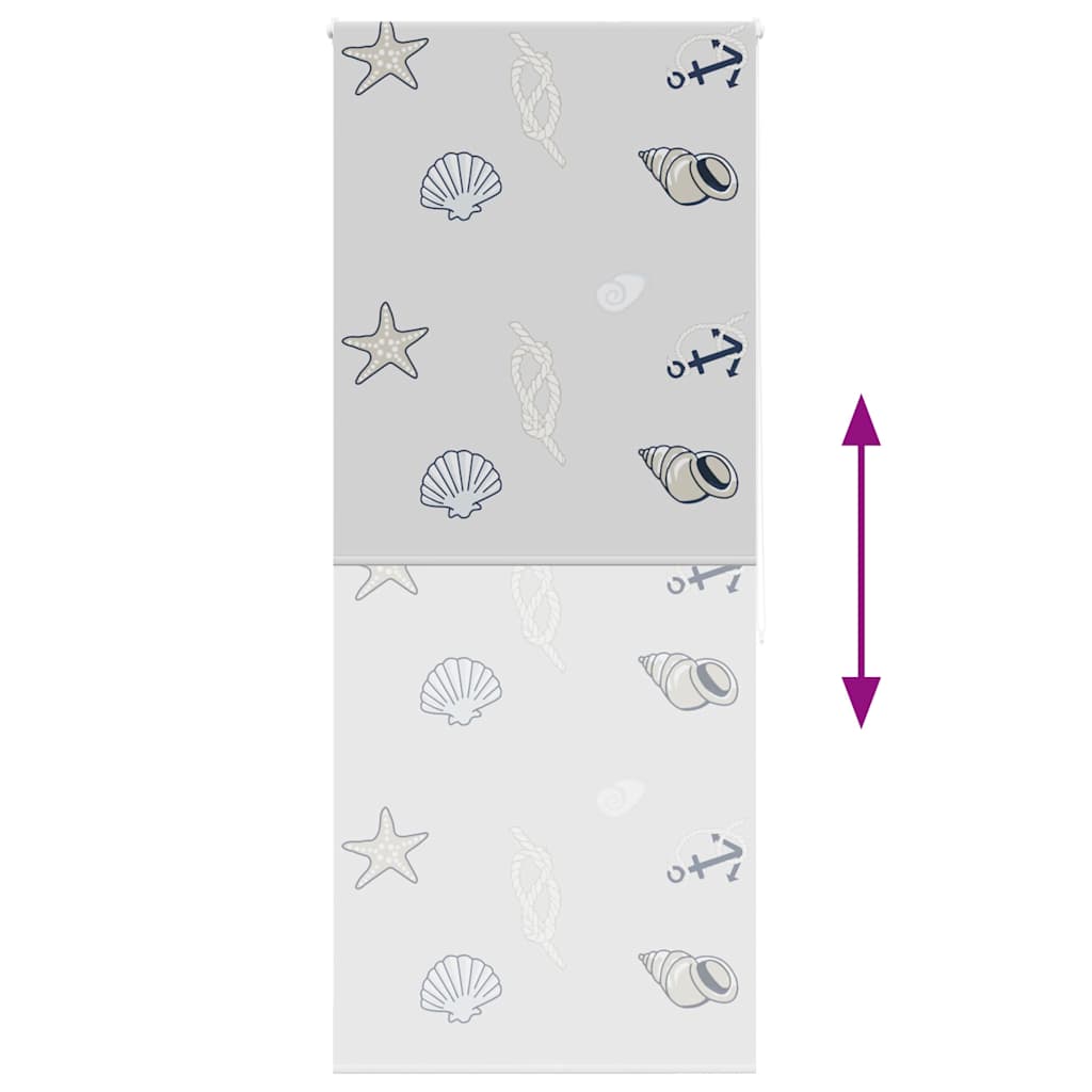 Tenda a Rullo Doccia 100x240 cm Larghezza Tessuto 96 cm | homemem39