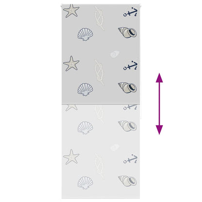Tenda a Rullo Doccia 100x240 cm Larghezza Tessuto 96 cm | homemem39