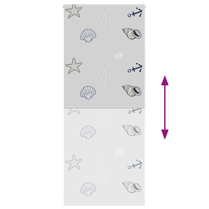 Tenda a Rullo Doccia 110x240 cm Larghezza Tessuto 106 cm | homemem39
