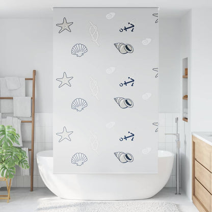 Tenda a Rullo Doccia 120x240 cm Larghezza Tessuto 116 cm | homemem39