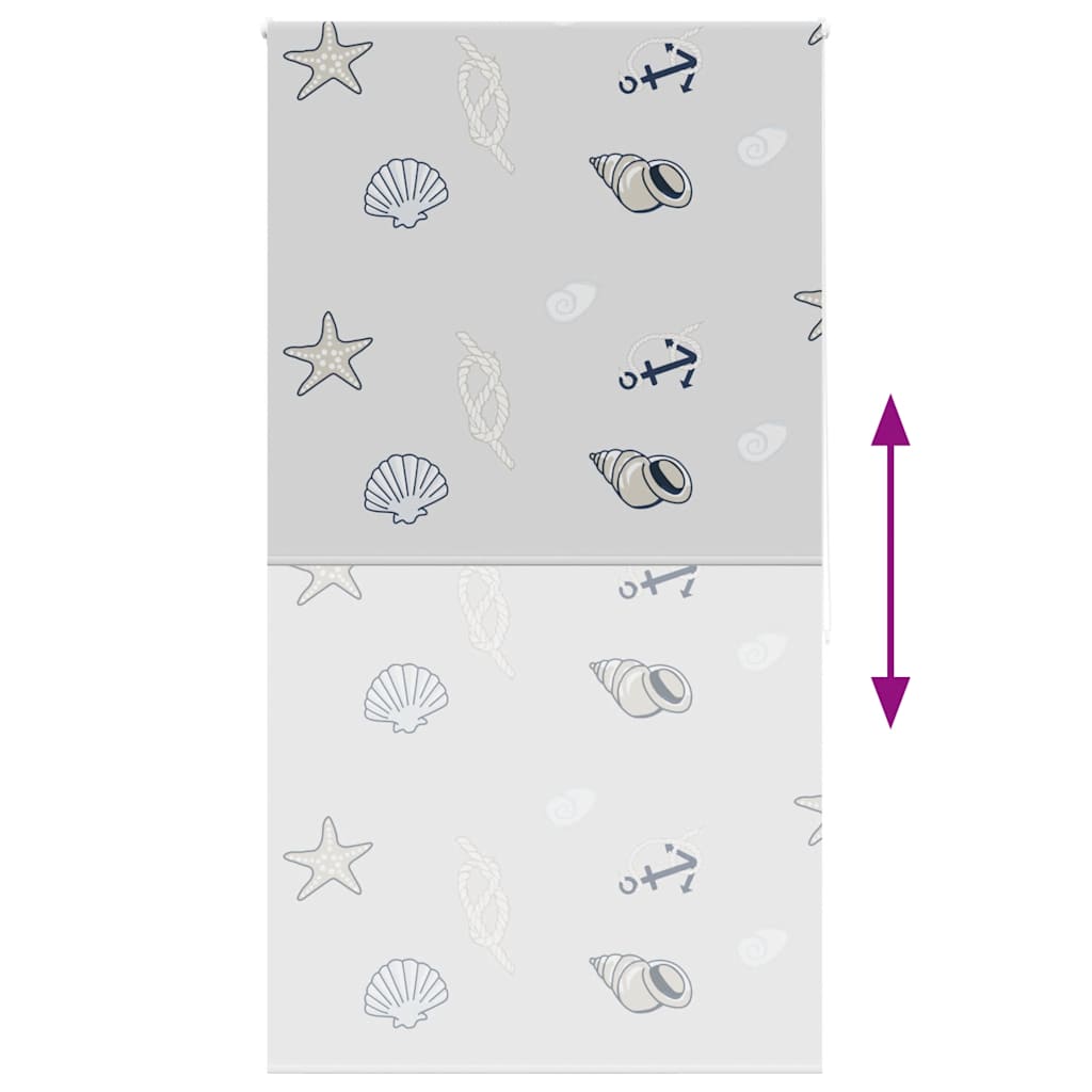 Tenda a Rullo Doccia 140x240 cm Larghezza Tessuto 136 cm