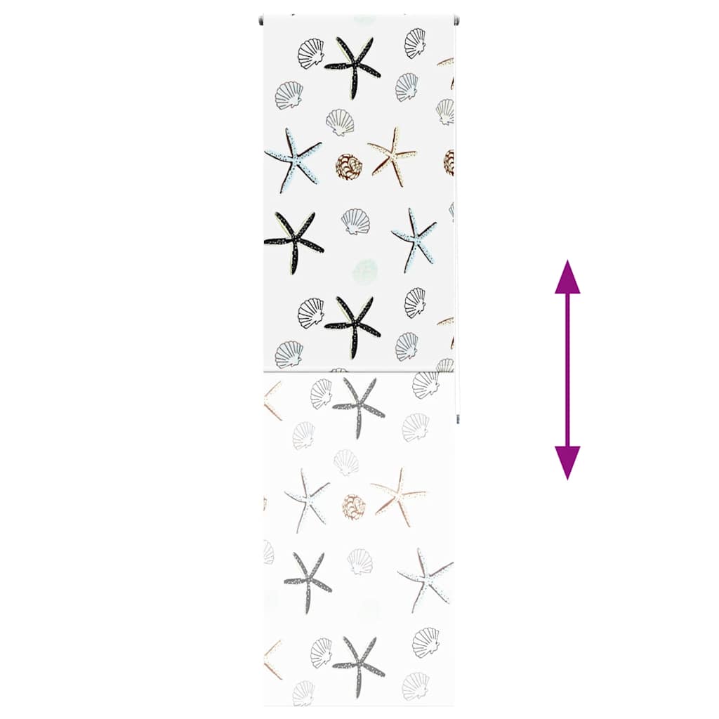 Tenda a Rullo Doccia 60x240 cm Larghezza Tessuto 56 cm | homemem39