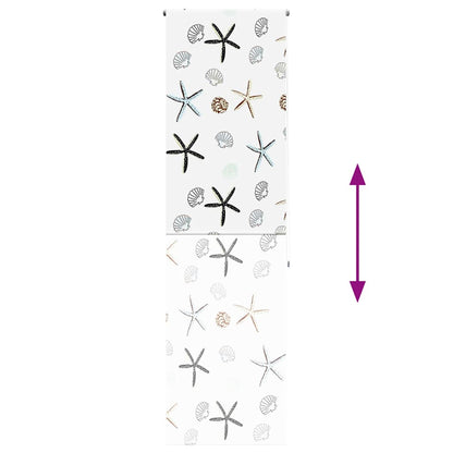 Tenda a Rullo Doccia 60x240 cm Larghezza Tessuto 56 cm | homemem39
