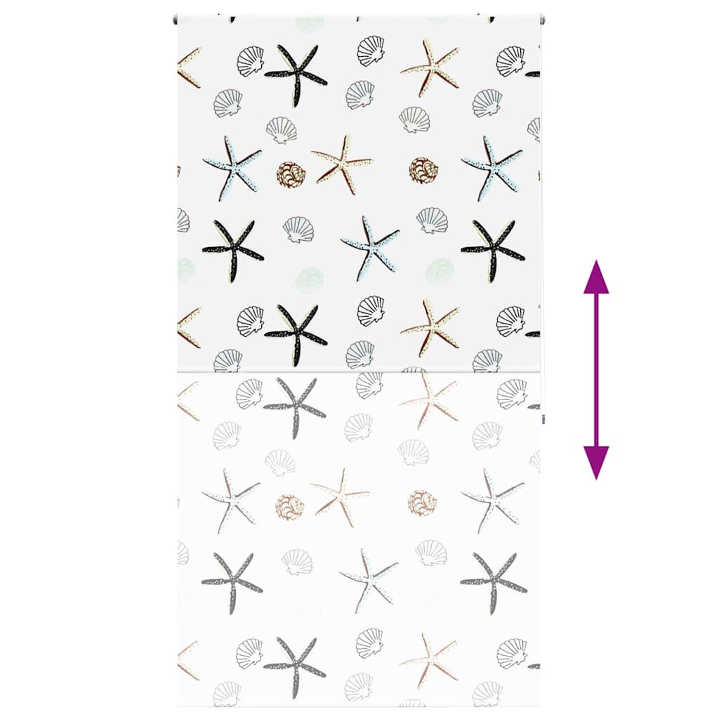 Tenda a Rullo Doccia 130x240 cm Larghezza Tessuto 126 cm | homemem39