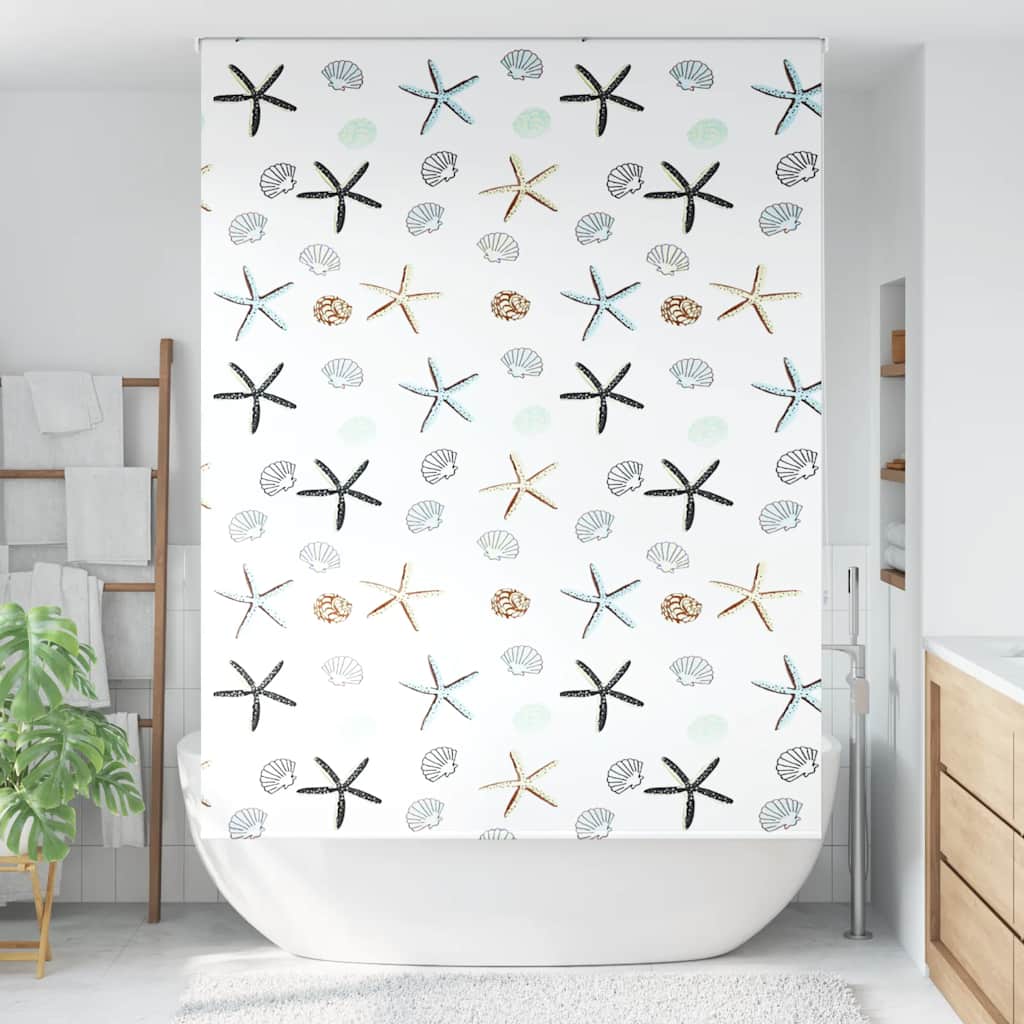 Tenda a Rullo Doccia 160x240 cm Larghezza Tessuto 156 cm | homemem39