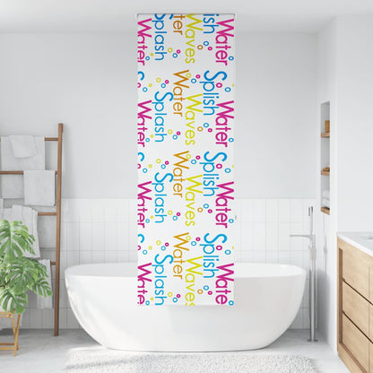 Tenda a Rullo Doccia 60x240 cm Larghezza Tessuto 56 cm | homemem39