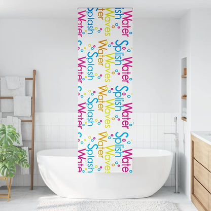 Tenda a Rullo Doccia 80x240 cm Larghezza Tessuto 76 cm | homemem39