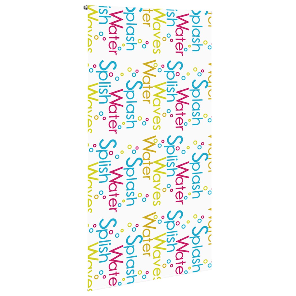 Tenda a Rullo Doccia 120x240 cm Larghezza Tessuto 116 cm | homemem39