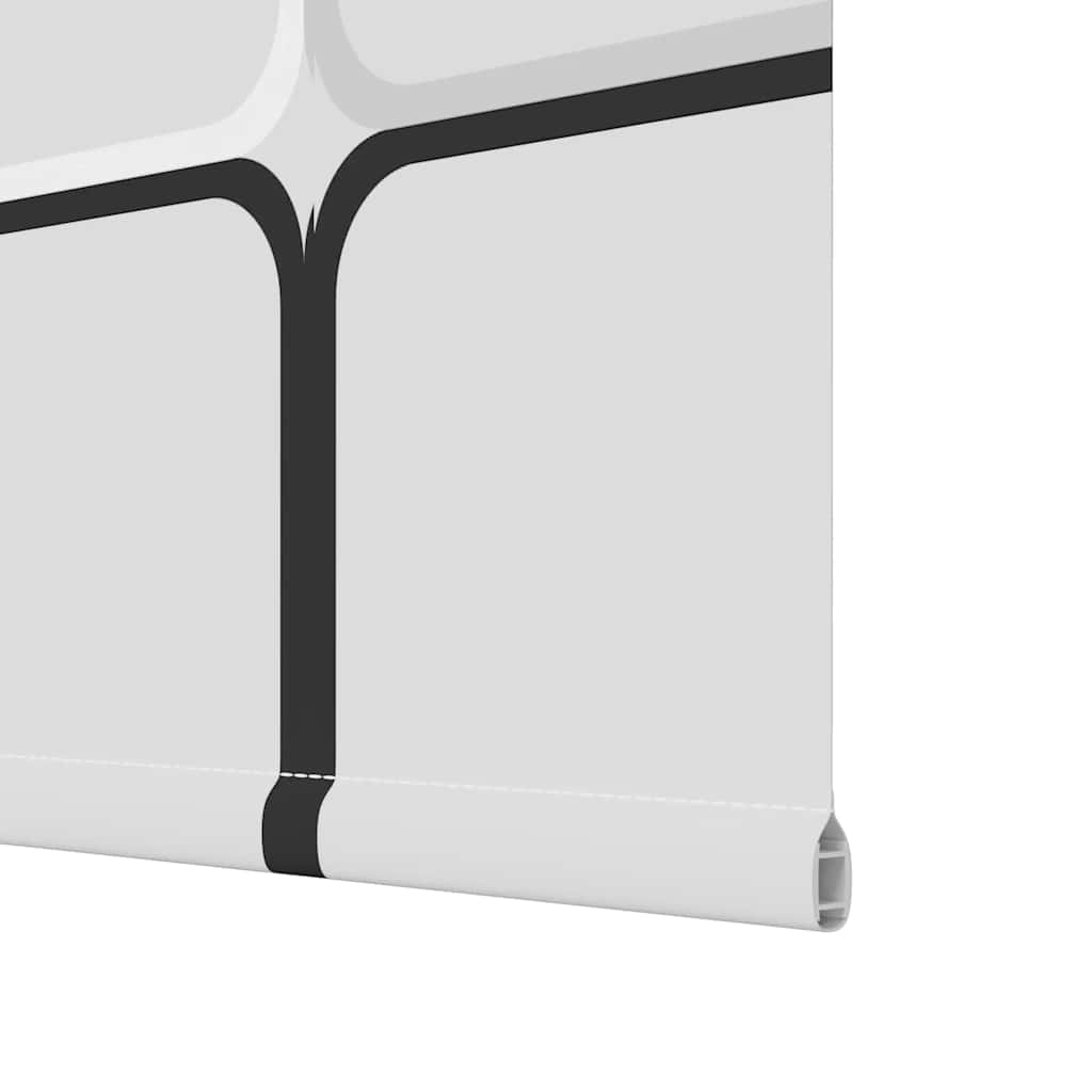 Tenda a Rullo Doccia 90x240 cm Larghezza Tessuto 86 cm
