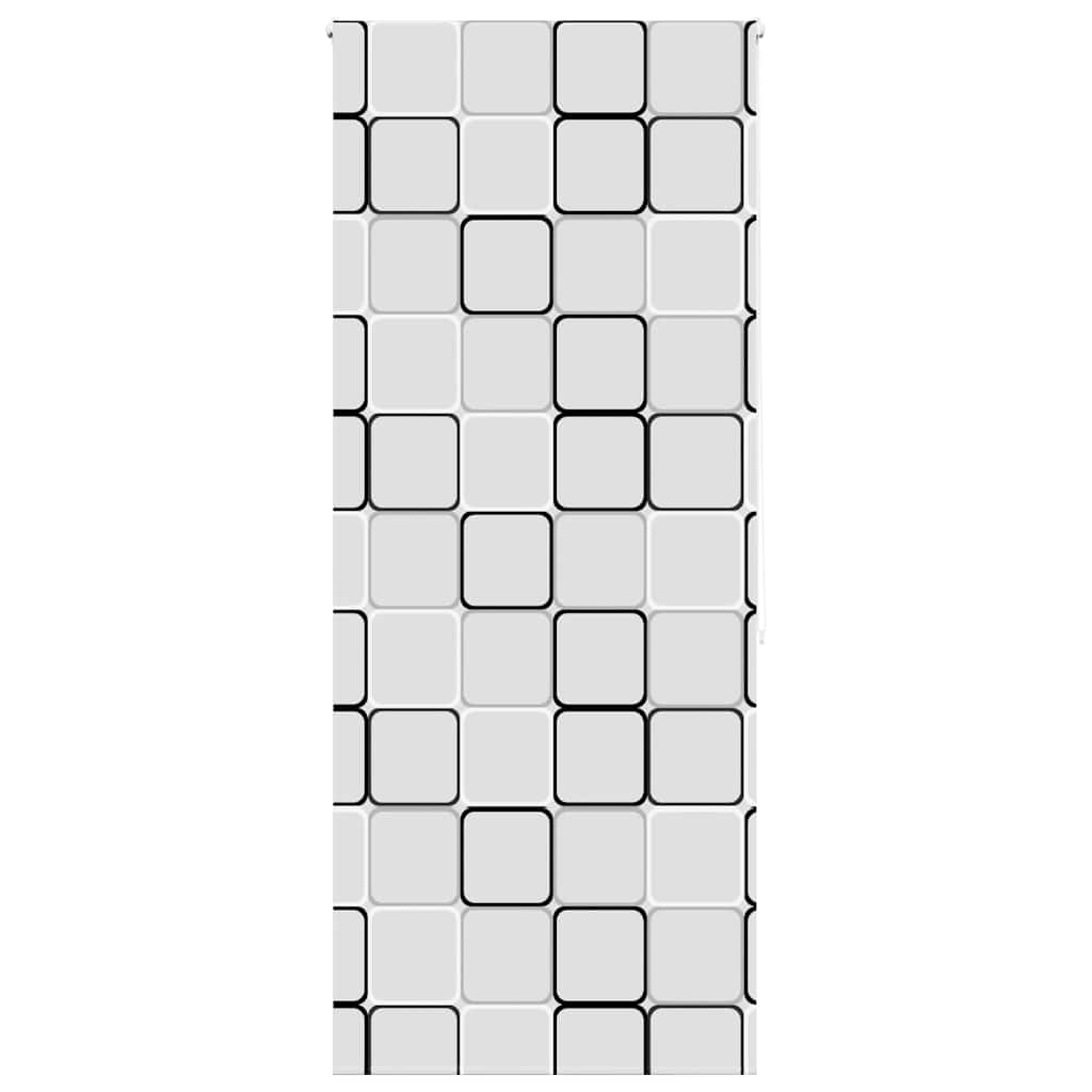 Tenda a Rullo Doccia 100x240 cm Larghezza Tessuto 96 cm | homemem39