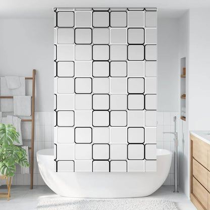 Tenda a Rullo Doccia 140x240 cm Larghezza Tessuto 136 cm
