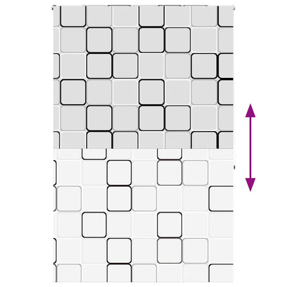 Tenda a Rullo Doccia 150x240 cm Larghezza Tessuto 146 cm | homemem39