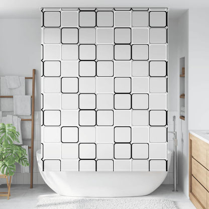 Tenda a Rullo Doccia 150x240 cm Larghezza Tessuto 146 cm | homemem39