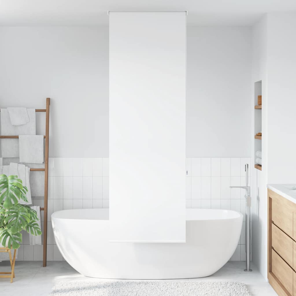 Tenda a Rullo Doccia 60x240 cm Larghezza Tessuto 56 cm | homemem39