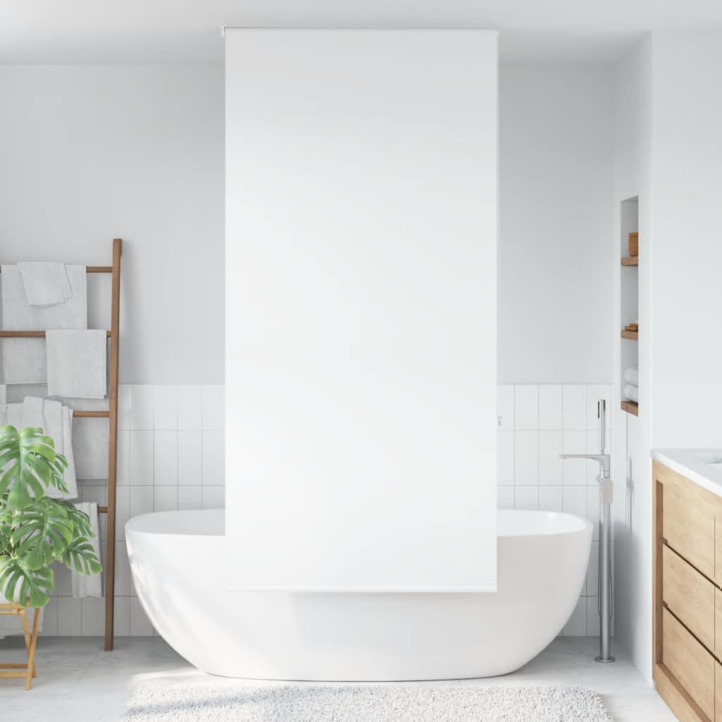 Tenda a Rullo Doccia 90x240 cm Larghezza Tessuto 86 cm | homemem39