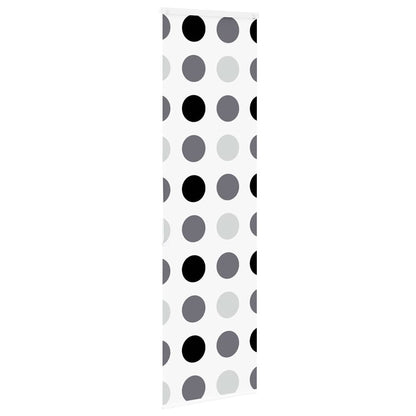 Tenda a Rullo per Doccia Cassonetto 60x240 cm Larghezza Tessuto