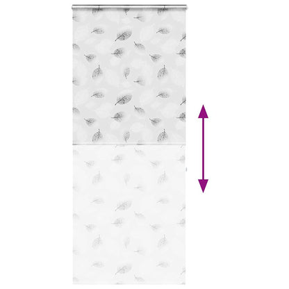 Tenda a Rullo Doccia Cassonetto 100x240 cm Larghezza Tessuto | homemem39