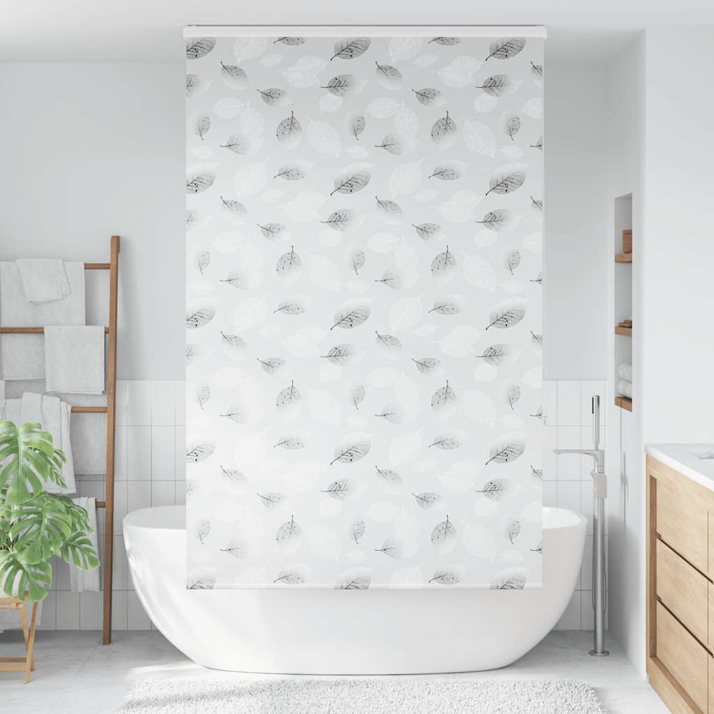 Tenda a Rullo per Doccia Cassonetto 140x240cm Larghezza Tessuto | homemem39
