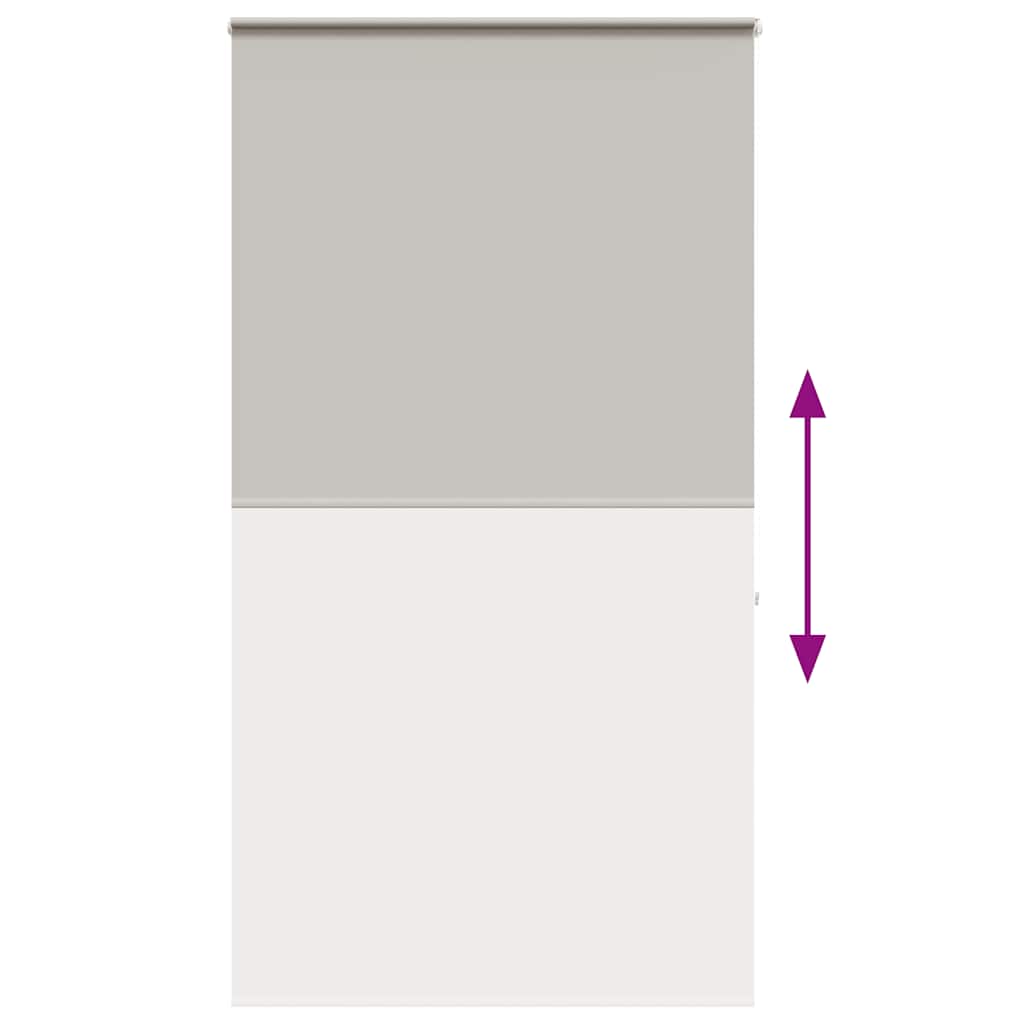 Tenda a Rullo Doccia con Cassonetto 130x240cm Larghezza Tessuto | homemem39