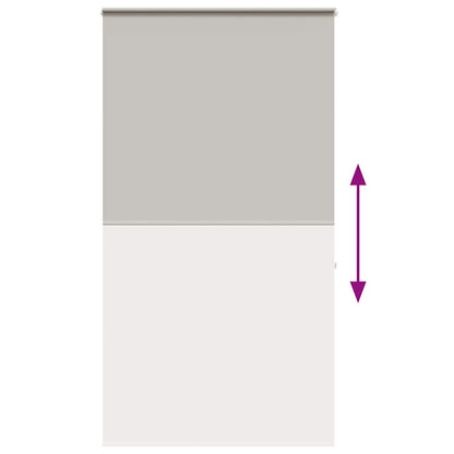 Tenda a Rullo Doccia con Cassonetto 130x240cm Larghezza Tessuto | homemem39