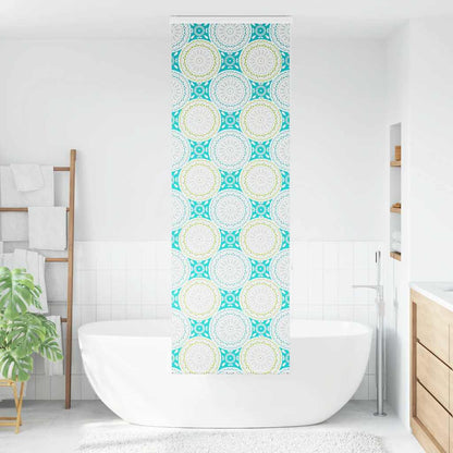 Tenda a Rullo per Doccia Cassonetto 60x240 cm Larghezza Tessuto | homemem39