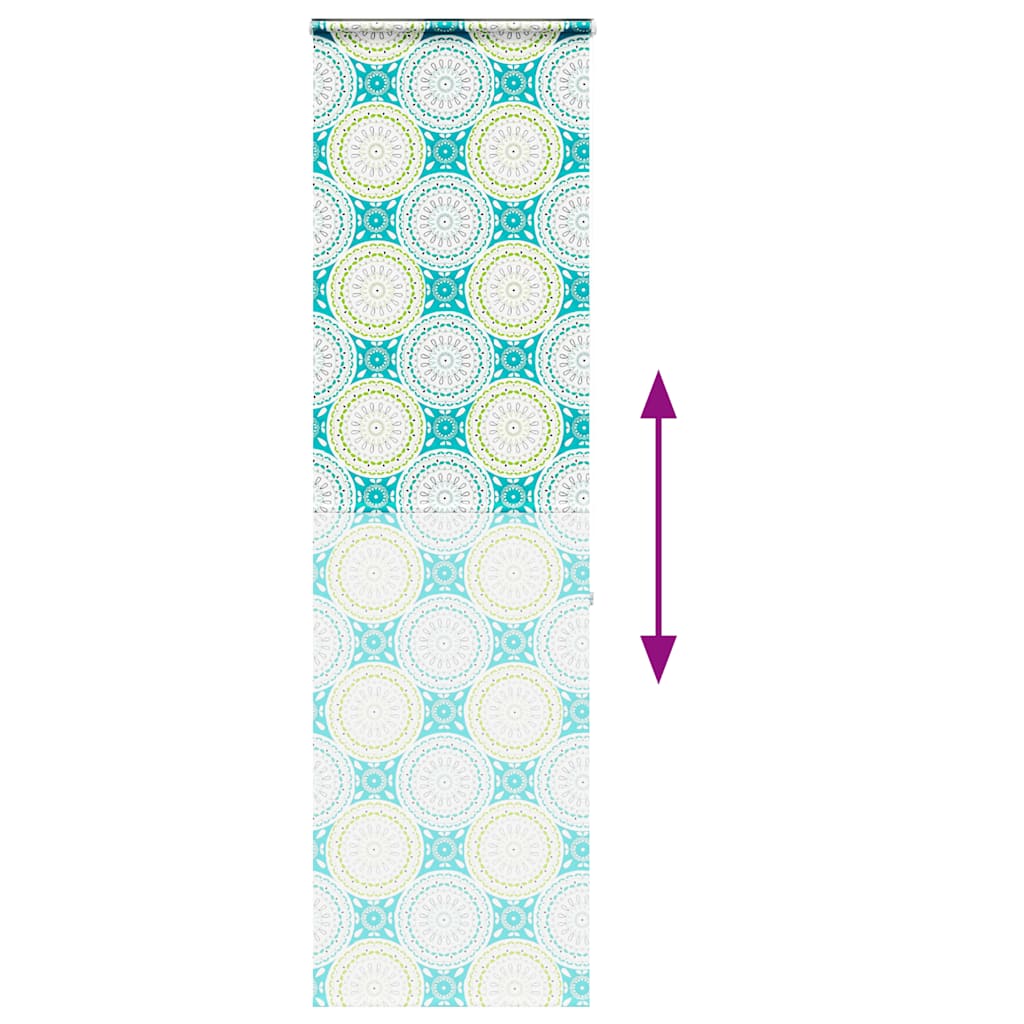 Tenda a Rullo per Doccia Cassonetto 60x240 cm Larghezza Tessuto | homemem39