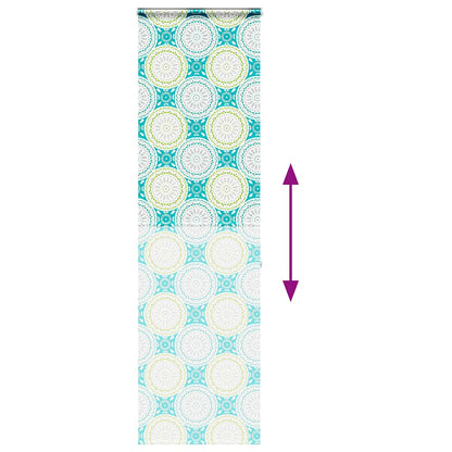 Tenda a Rullo per Doccia Cassonetto 60x240 cm Larghezza Tessuto | homemem39