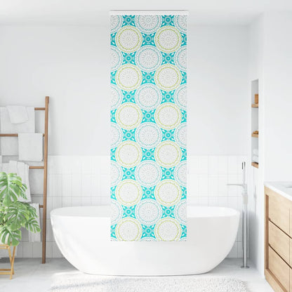 Tenda a Rullo per Doccia Cassonetto 80x240 cm Larghezza Tessuto | homemem39