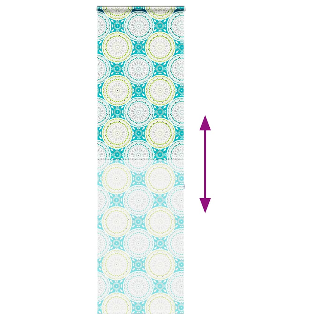 Tenda a Rullo per Doccia Cassonetto 80x240 cm Larghezza Tessuto | homemem39