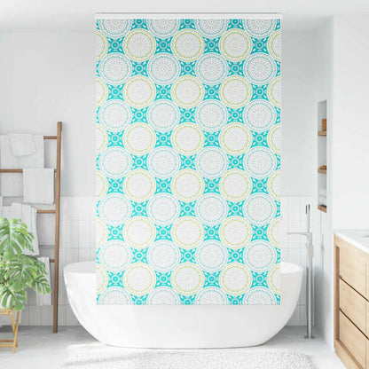 Tenda a Rullo Doccia con Cassonetto 130x240cm Larghezza Tessuto | homemem39