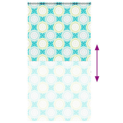 Tenda a Rullo Doccia con Cassonetto 130x240cm Larghezza Tessuto | homemem39