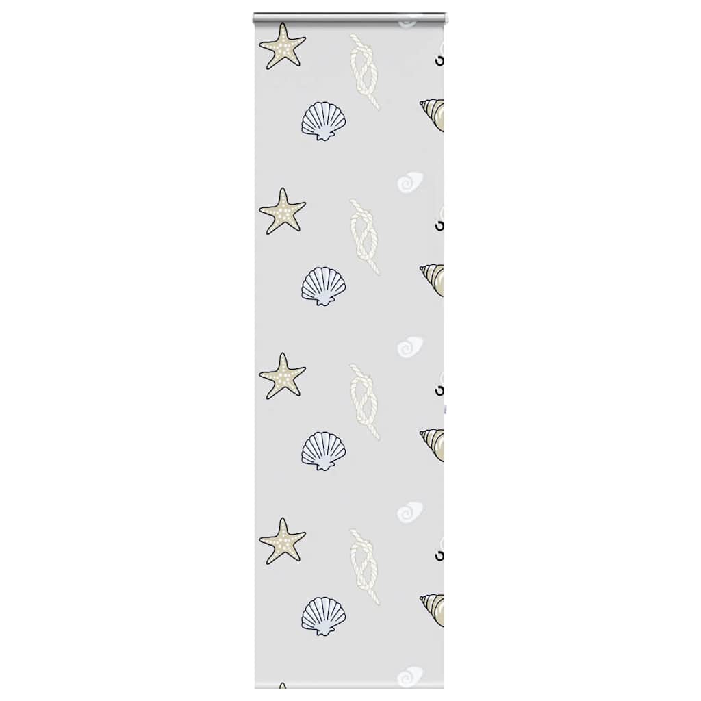Tenda a Rullo Doccia con Cassonetto 70x240 cm Larghezza Tessuto