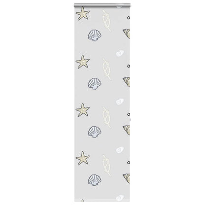 Tenda a Rullo Doccia con Cassonetto 70x240 cm Larghezza Tessuto
