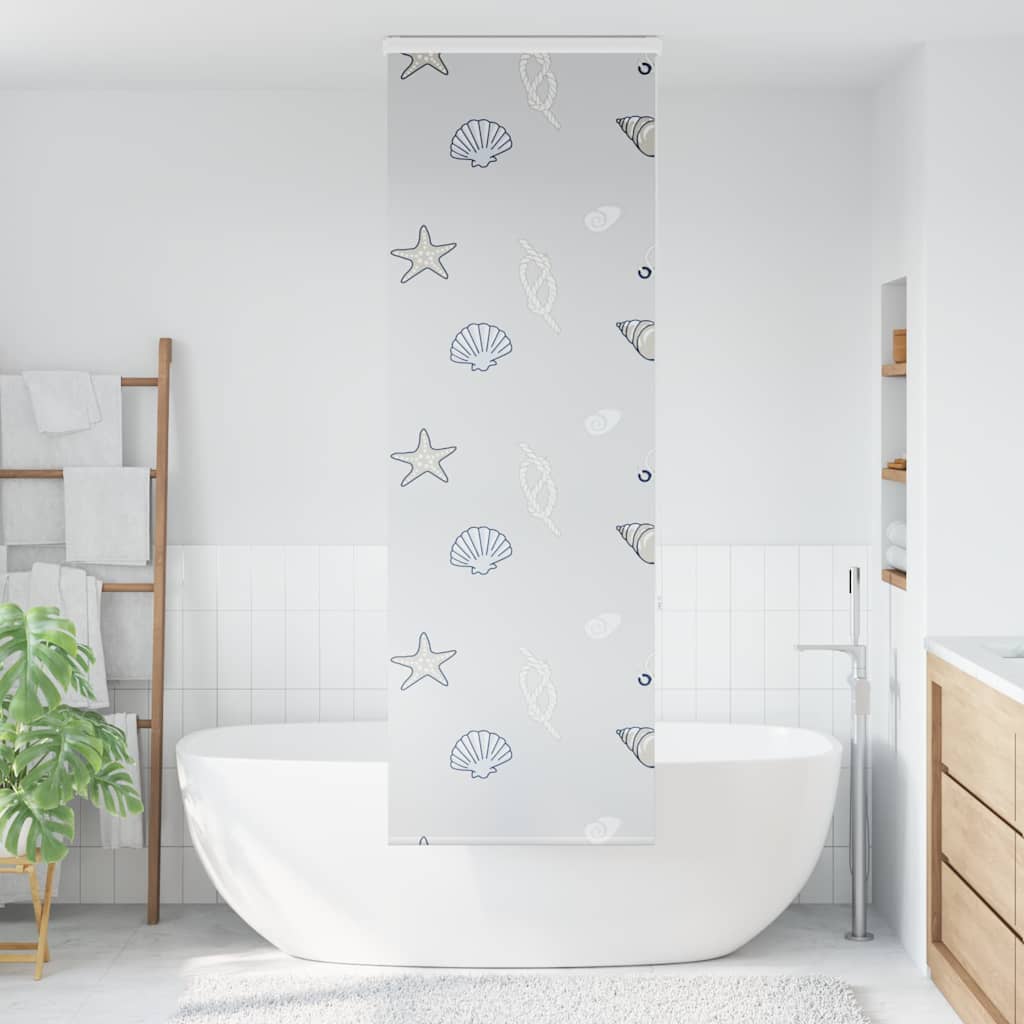 Tenda a Rullo per Doccia Cassonetto 80x240 cm Larghezza Tessuto | homemem39
