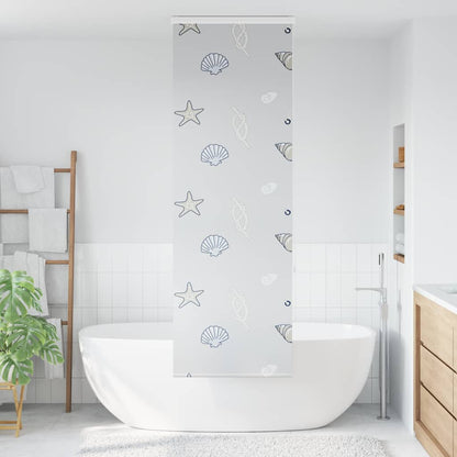 Tenda a Rullo per Doccia Cassonetto 80x240 cm Larghezza Tessuto | homemem39