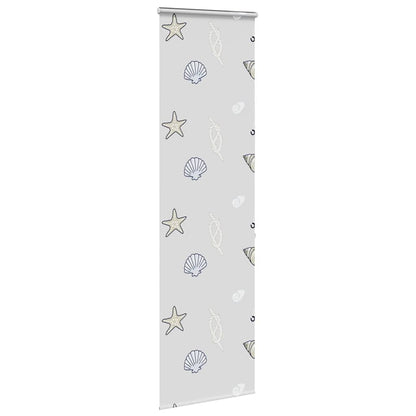 Tenda a Rullo per Doccia Cassonetto 80x240 cm Larghezza Tessuto | homemem39
