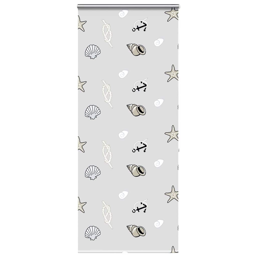 Tenda a Rullo Doccia con Cassonetto 100x240cm Larghezza Tessuto