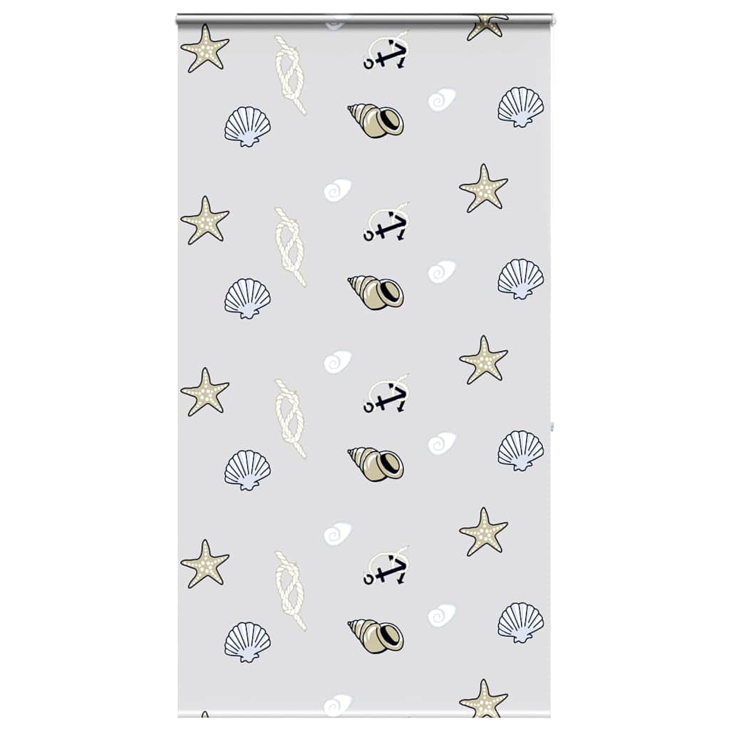 Tenda a Rullo Doccia con Cassonetto 130x240cm Larghezza Tessuto