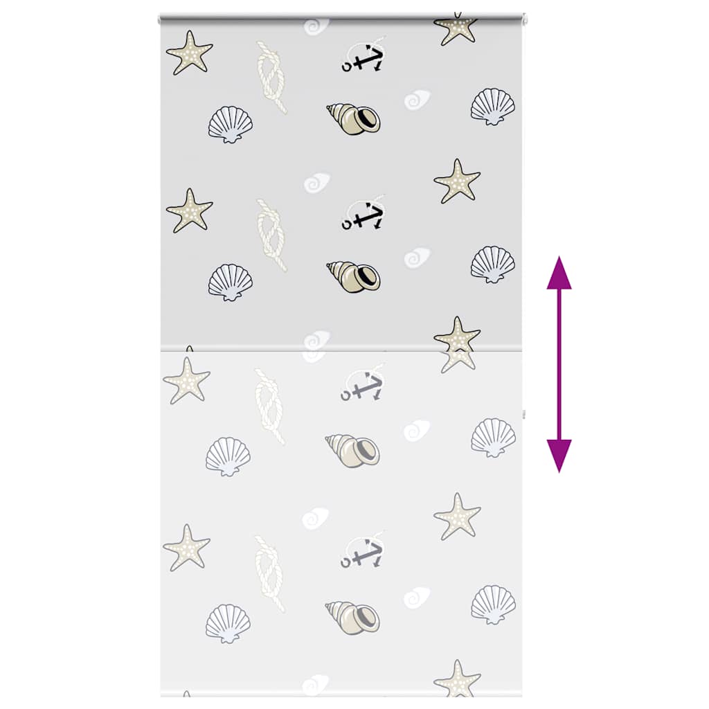 Tenda a Rullo per Doccia Cassonetto 140x240cm Larghezza Tessuto | homemem39