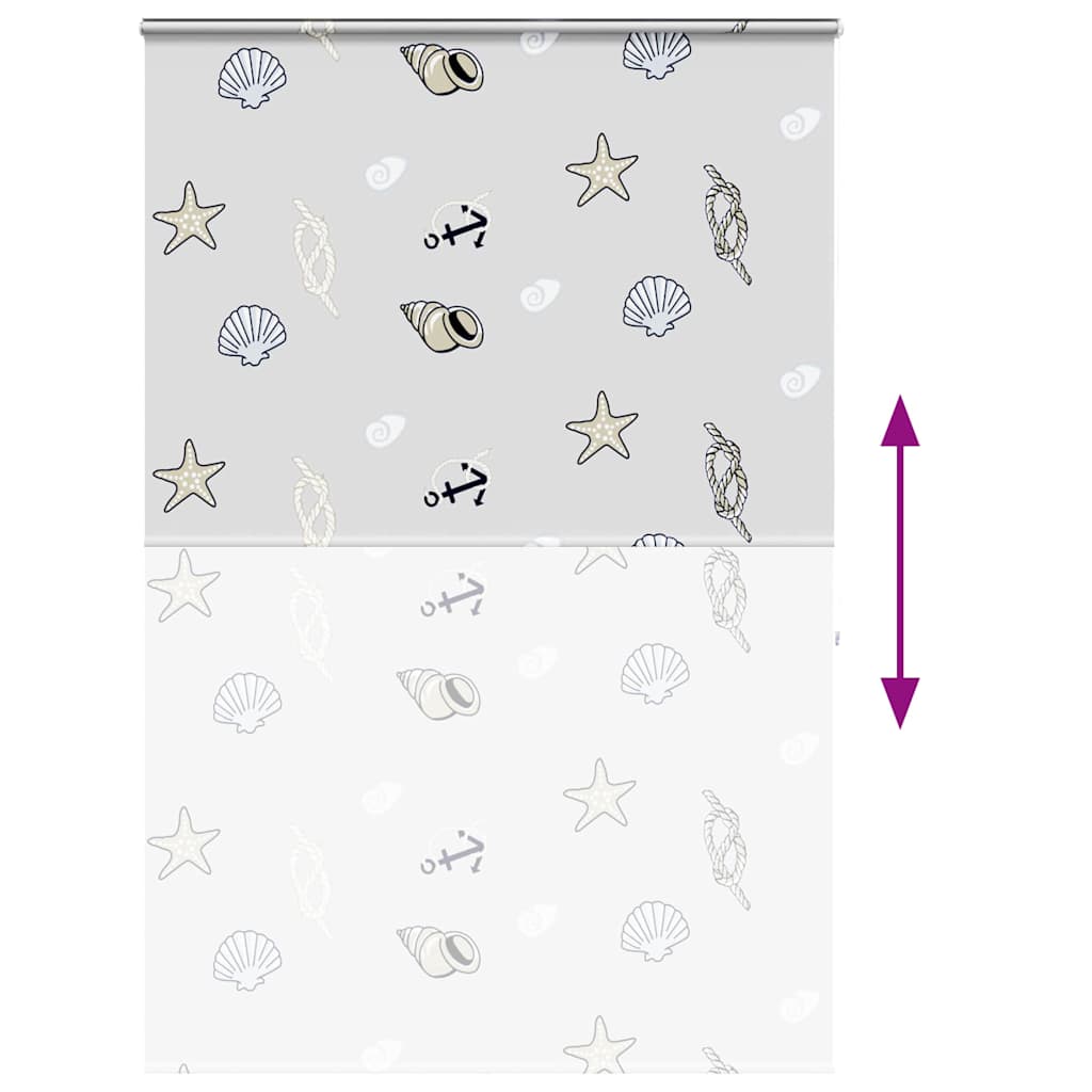 Tenda a Rullo Doccia Cassonetto 160x240 cm Larghezza Tessuto - homemem39