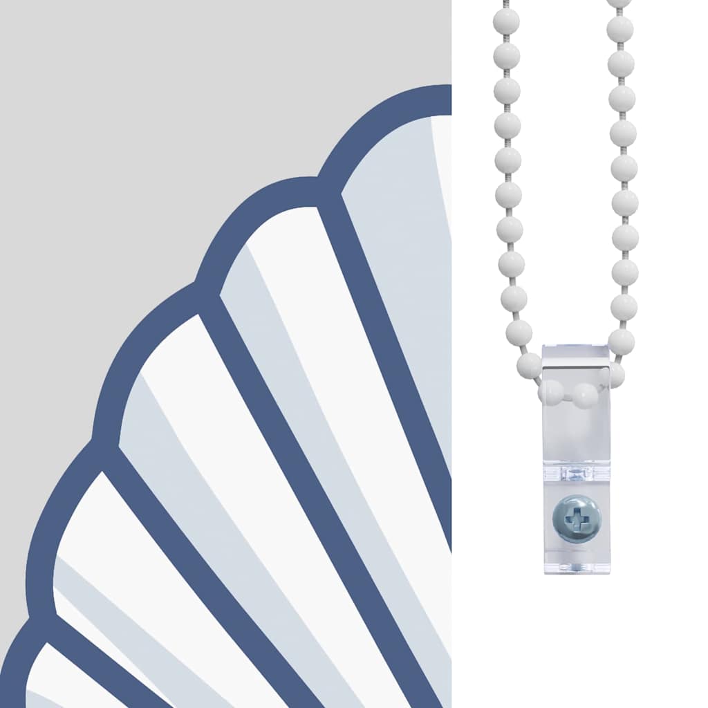 Tenda a Rullo Doccia Cassonetto 160x240 cm Larghezza Tessuto - homemem39