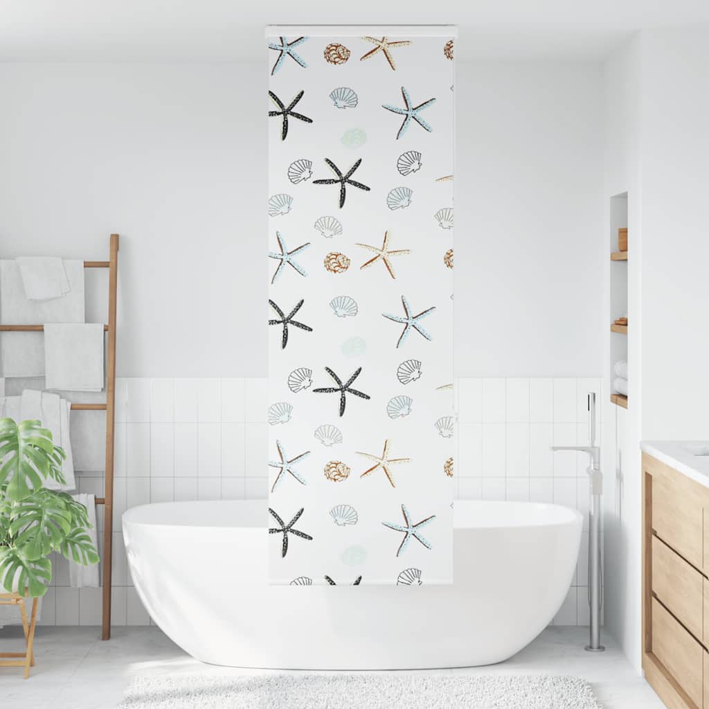 Tenda a Rullo Doccia con Cassonetto 70x240 cm Larghezza Tessuto | homemem39