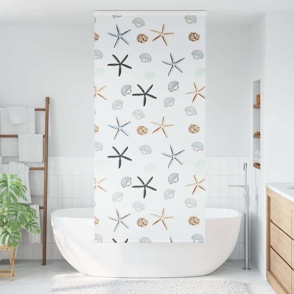 Tenda a Rullo Doccia con Cassonetto 100x240cm Larghezza Tessuto | homemem39