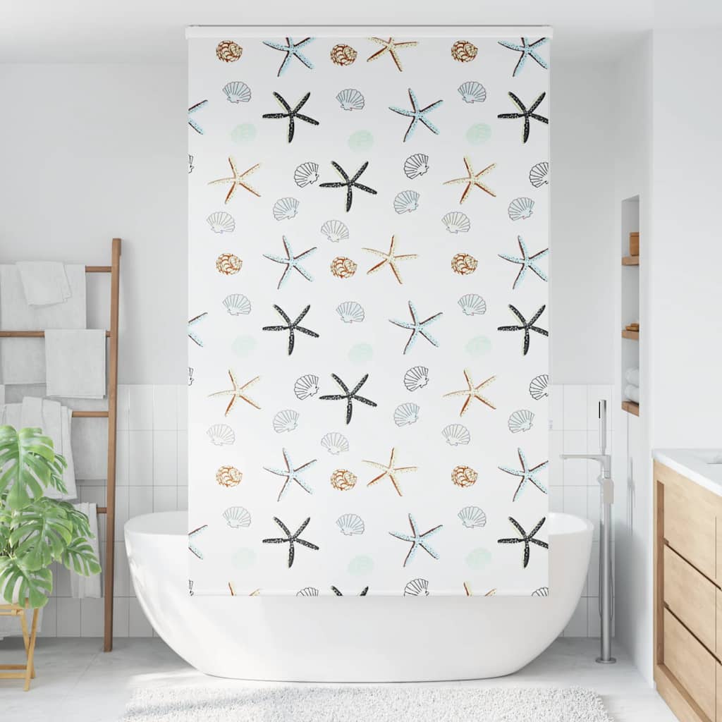 Tenda a Rullo Doccia con Cassonetto 120x240cm Larghezza Tessuto | homemem39