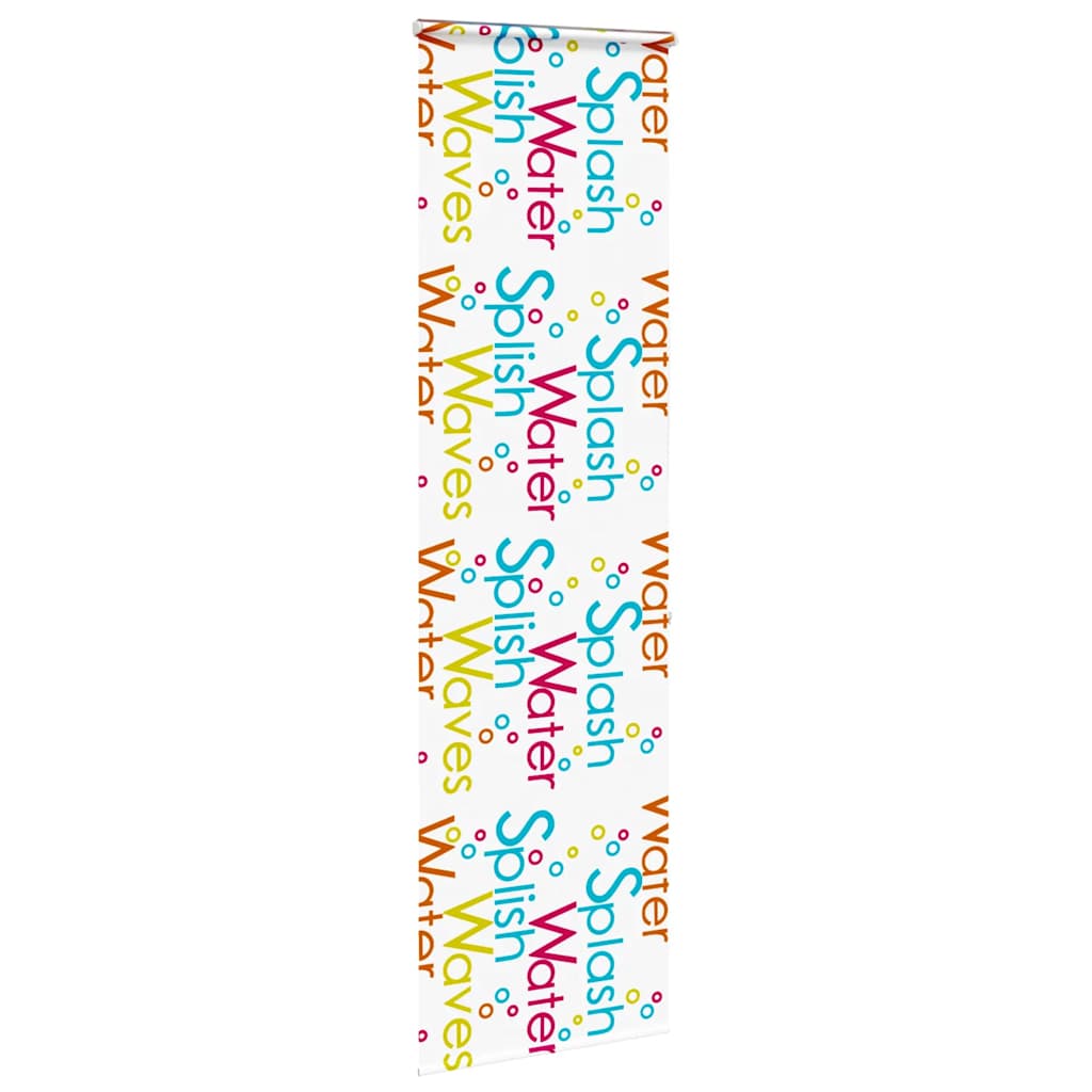 Tenda a Rullo per Doccia Cassonetto 60x240 cm Larghezza Tessuto | homemem39