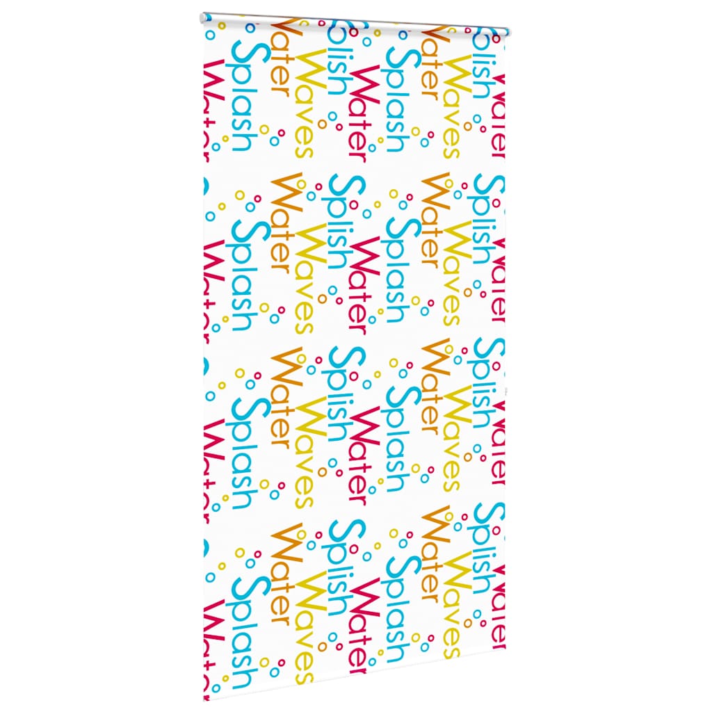 Tenda a Rullo Doccia con Cassonetto 130x240cm Larghezza Tessuto