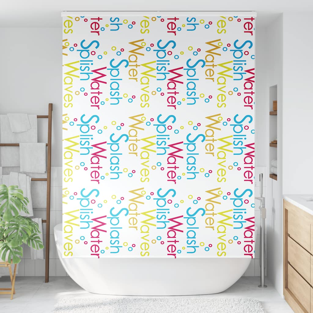 Tenda a Rullo Doccia Cassonetto 160x240 cm Larghezza Tessuto | homemem39