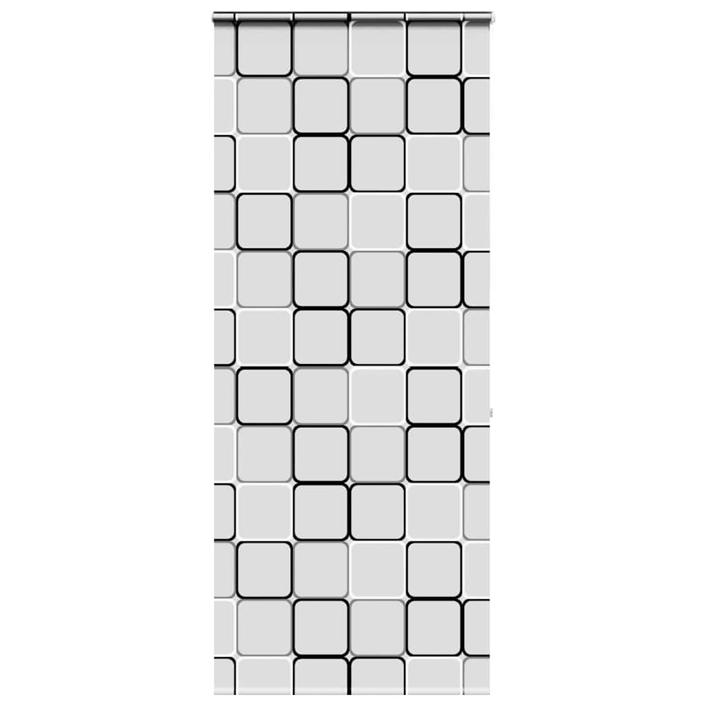 Tenda a Rullo Doccia Cassonetto 90x240 cm Larghezza Tessuto