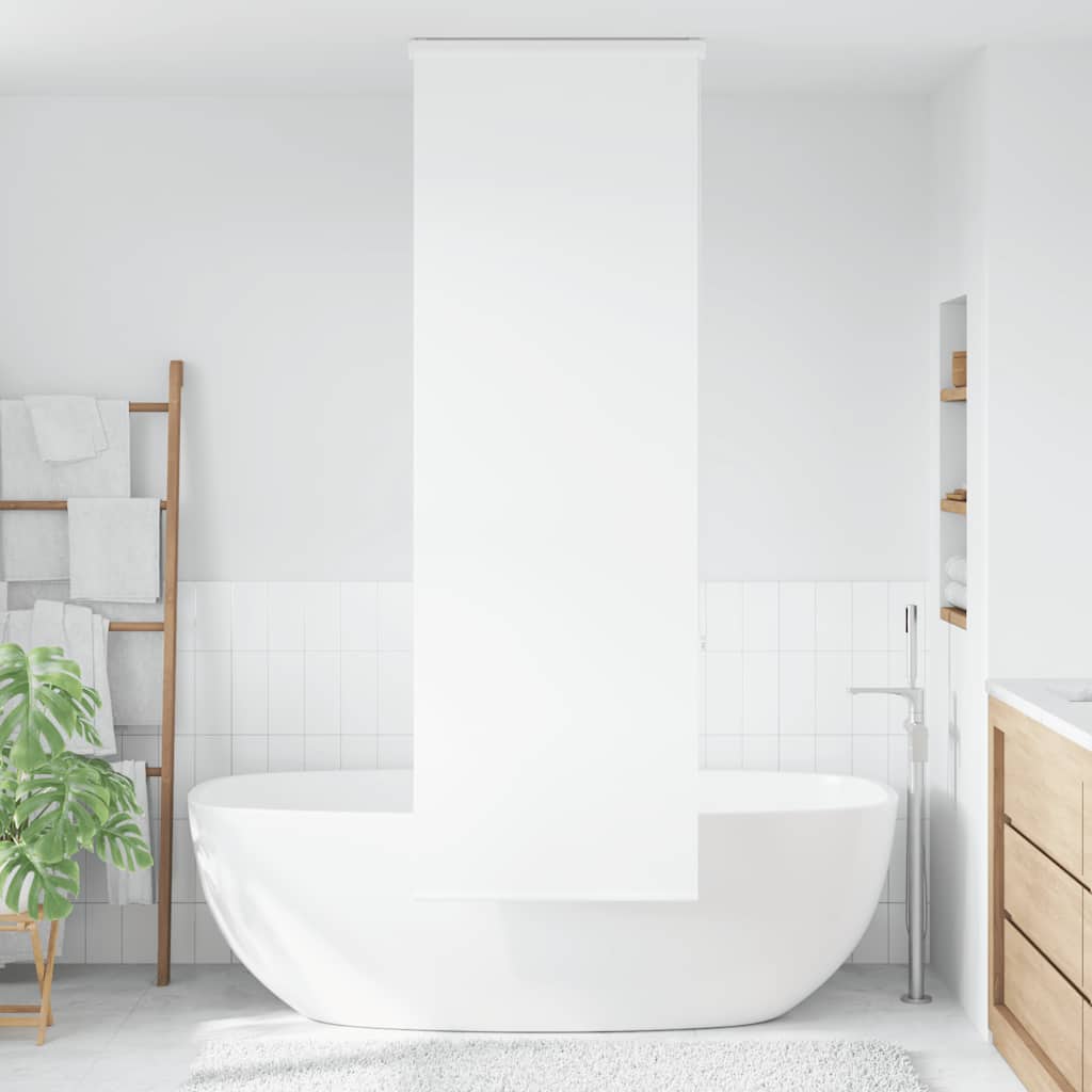 Tenda a Rullo per Doccia Cassonetto 60x240 cm Larghezza Tessuto | homemem39