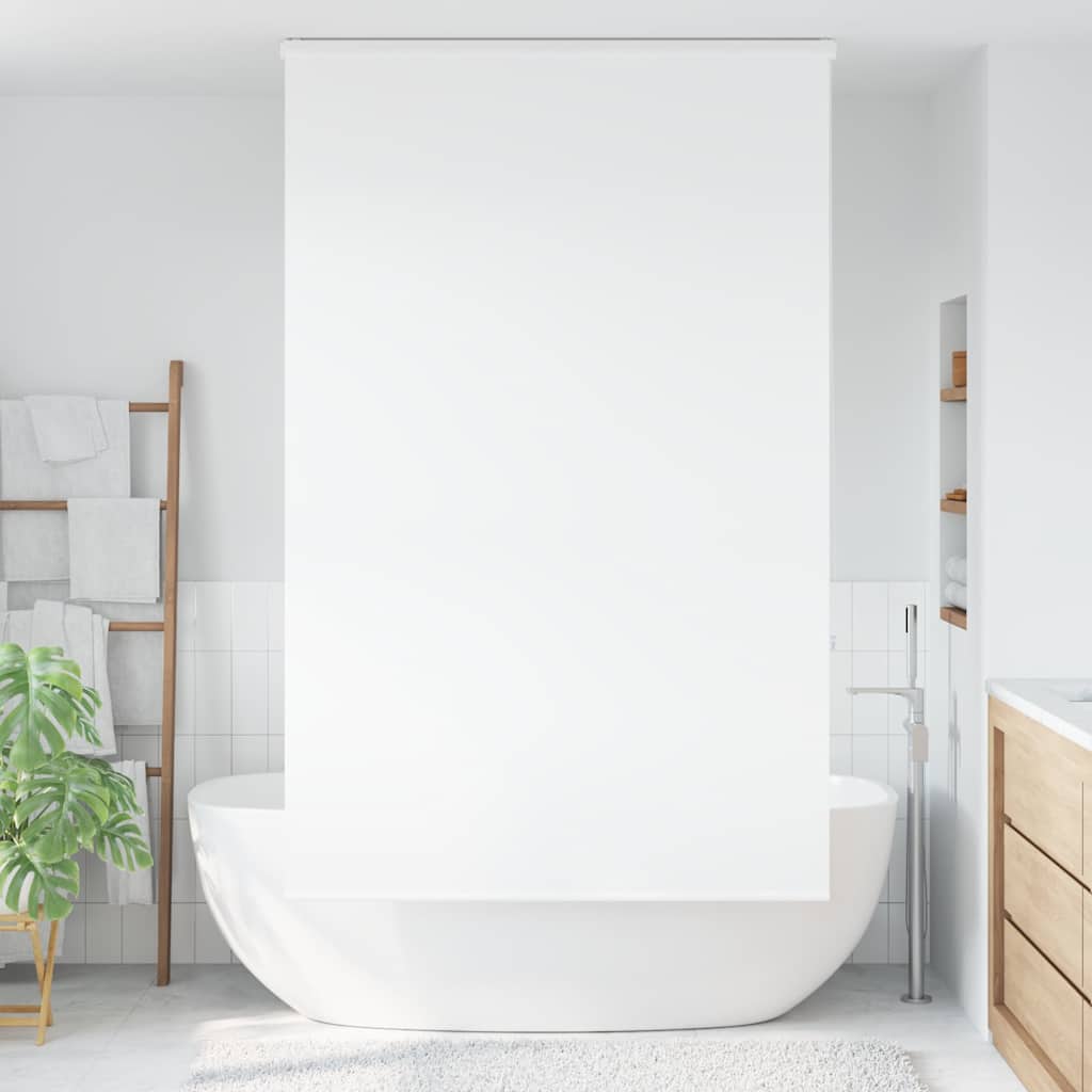 Tenda a Rullo Doccia con Cassonetto 130x240cm Larghezza Tessuto | homemem39